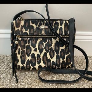 Kate Spade leopard crossbody purse